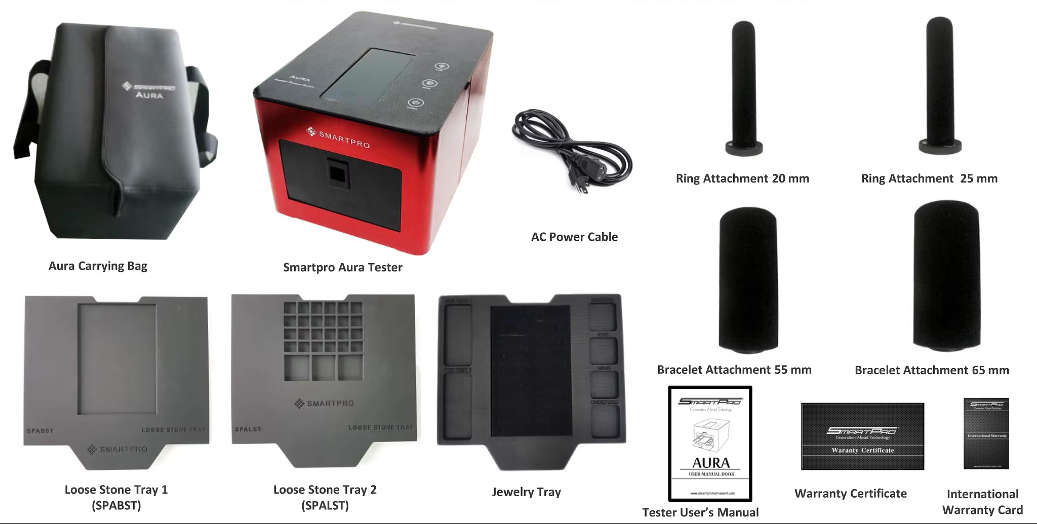 SmartPro AURA Synthetic Diamond Screener Lab-Grown CVD HPHT Jewelry Loose/Mounted Stone Tester